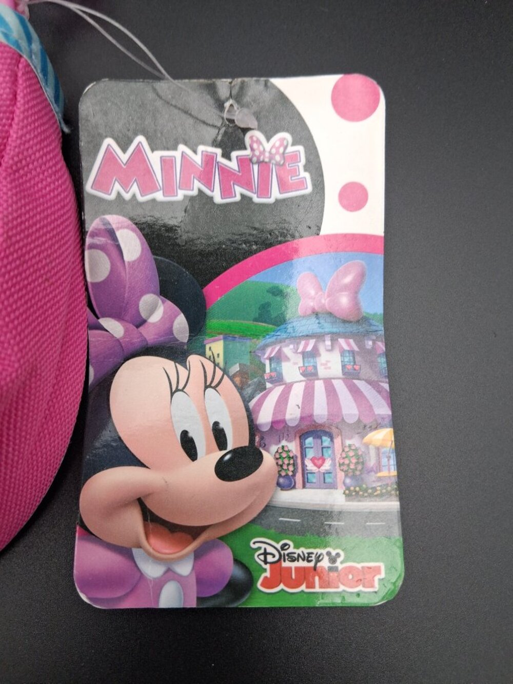 Disney's Minnie Mouse pink girl's purse with 3D graphic. New. Vinyl and canvas - Picture 5 of 9
